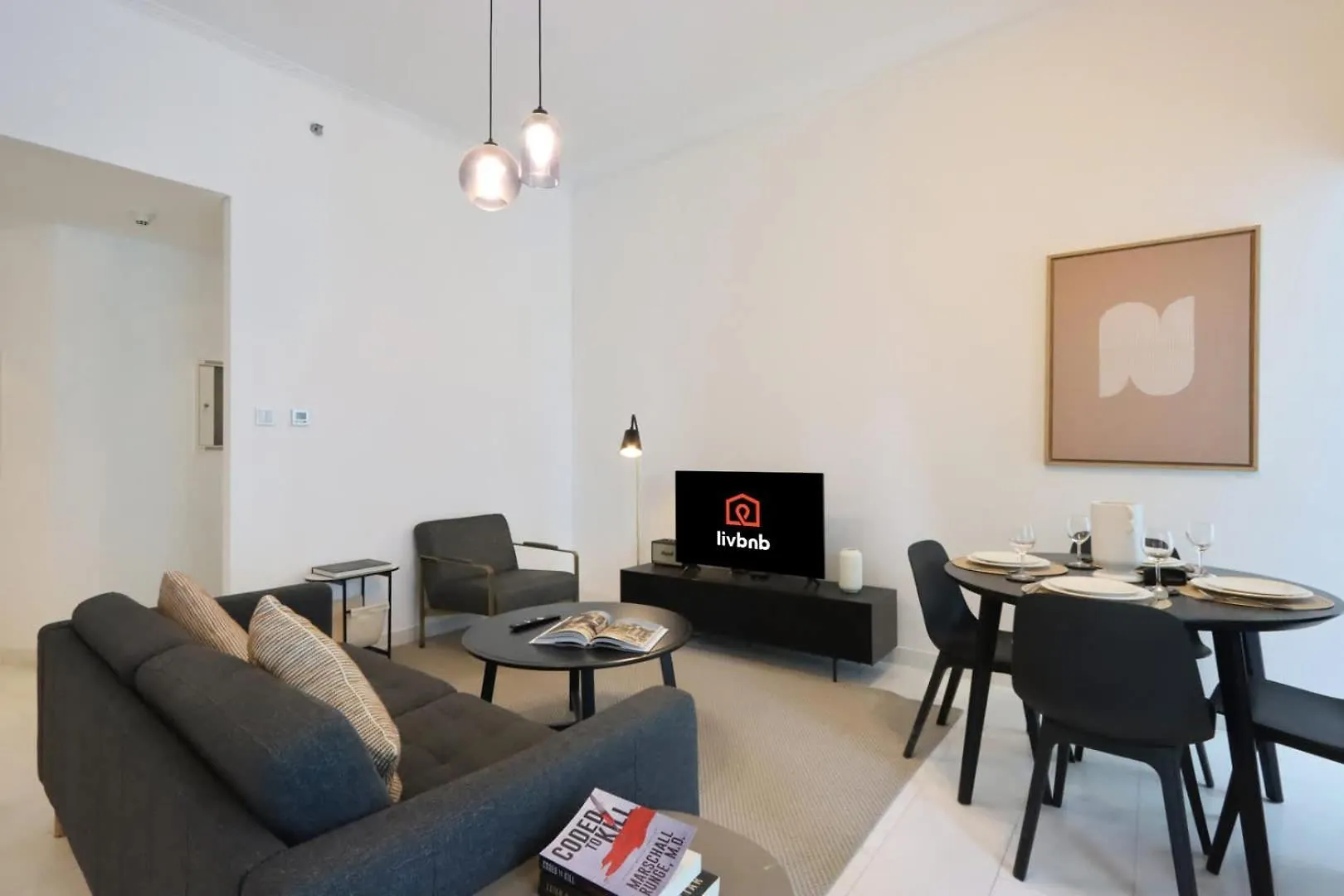 Livbnb-Spacious 2 Bedroom In Dubai Marina With Balcony Apartment